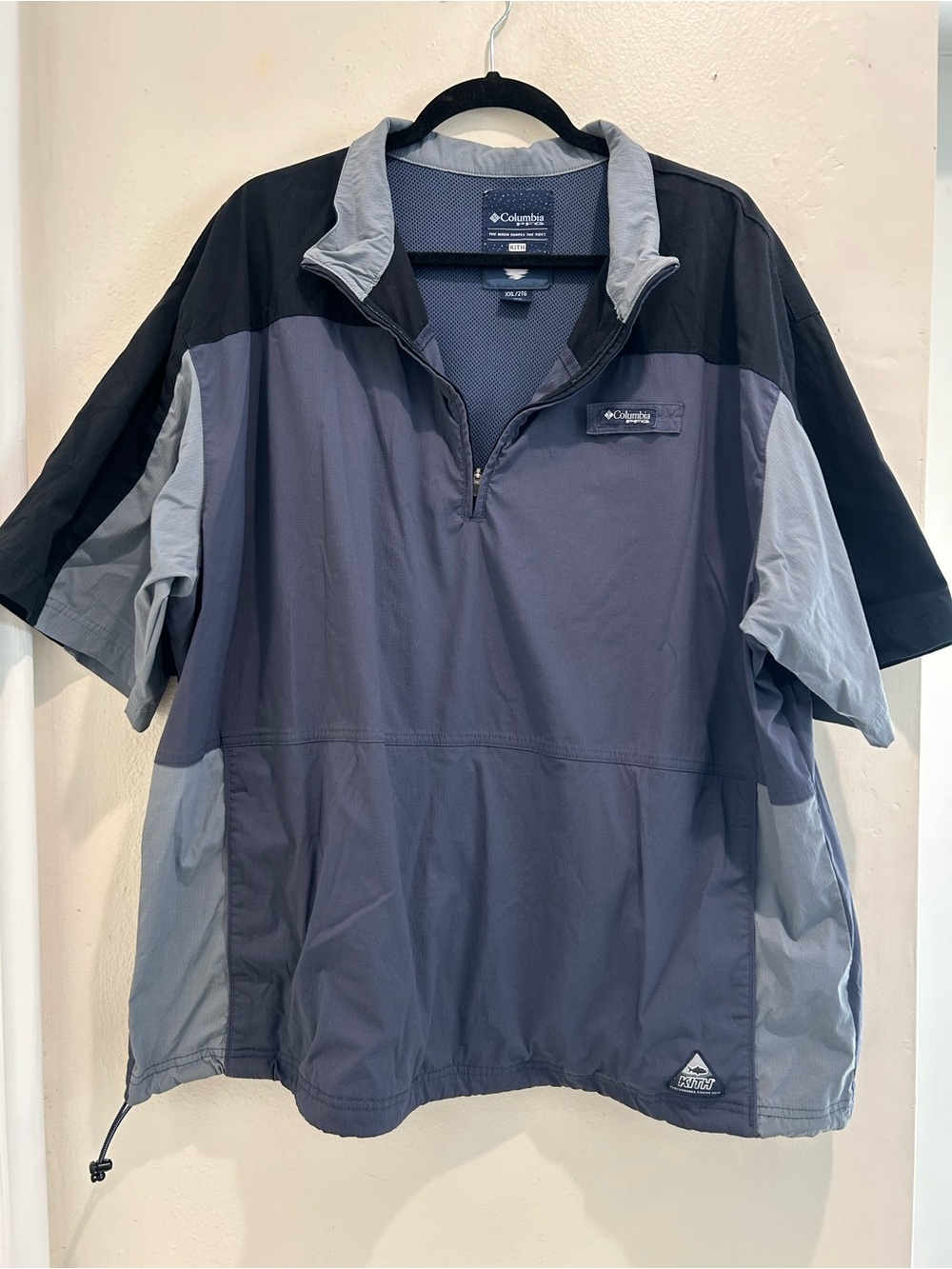 Columbia PFG x KITH Men’s 1/4 Zip Anorak Jacket Breathable Mesh XXL